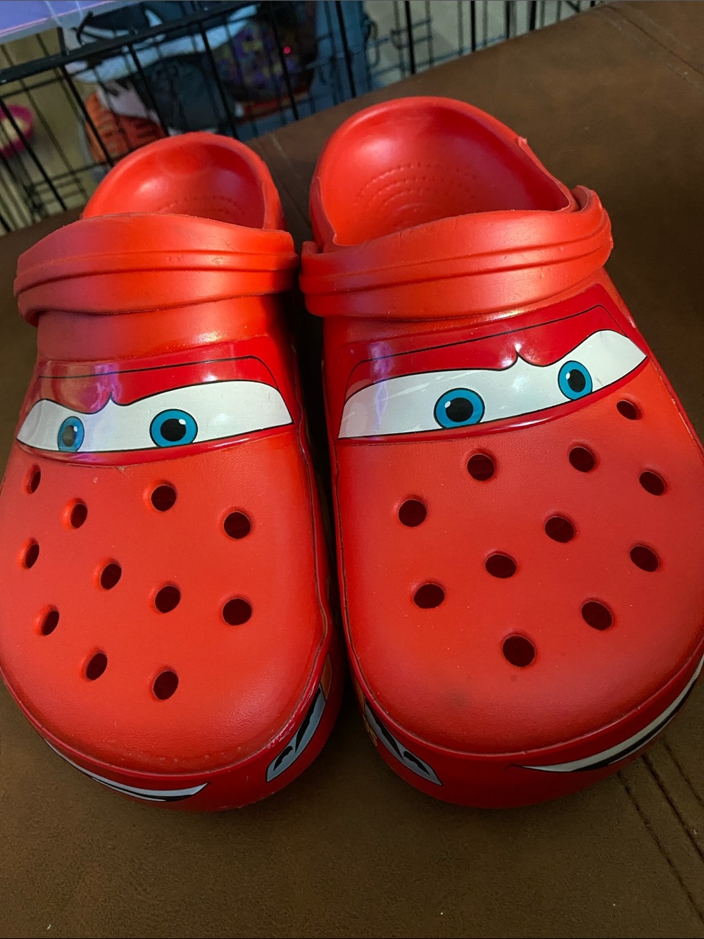 Lightning McQueen Red Crocs